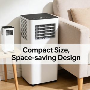 Climatiseur portable à économie d'énergie pour la maison, refroidissement uniquement, 5000 BTU, design silencieux, facile à utiliser - Product Image 4