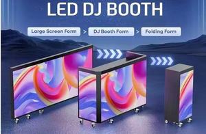Faltbares LED-DJ-Pult-Display, Tragbarer Rollbarer Hochleistungs-Bildschirm für Clubs und Musikfestivals - Product Image 2