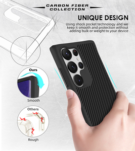 Per <span class=keywords><strong>Samsung</strong></span> Galaxy <span class=keywords><strong>S22</strong></span> custodia per telefono In TPU 2 In 1 combinata con copertura In fibra di carbonio nera di tendenza Ultra popolare per <span class=keywords><strong>Samsung</strong></span> <span class=keywords><strong>S22</strong></span> Plus - Product Image 6