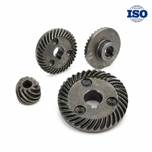 Kit de Engranajes Cónicos Espirales Personalizados OEM para <span class=keywords><strong>Makita</strong></span> 9555NB 9557NB 9558NB |   Engranaje de Acero de Alta Resistencia de 48x12 mm, Personalizado y No Estándar - Product Image 1