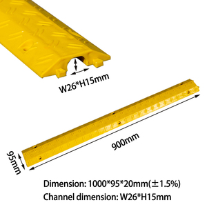 1000*95*20mm 1 kênh bán buôn PVC thả trên cáp bảo vệ cho sử dụng trong nhà ống tầng dây Bìa - Product Image 3