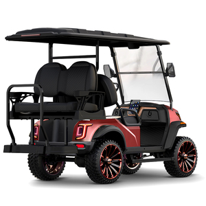 Carrito de Golf 48/60/72V 2+2 4 Plazas 5kw Litio Todoterreno con Certificación CE 90km de Autonomía Mejor Precio - Product Image 2