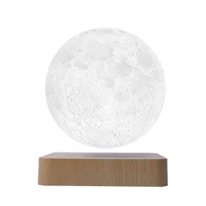 Lampe led en forme de lune, impression 3d, luminaire décoratif d'intérieur, cadeau d'anniversaire