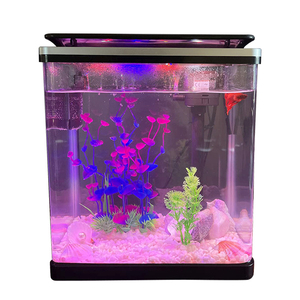 <span class=keywords><strong>Hygger</strong></span> ตู้ปลาพร้อมไฟ LED,อุปกรณ์ตู้ปลาพร้อมตัวกรองปั๊มตัวกรอง - Product Image 2