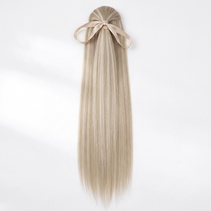 Extension di <span class=keywords><strong>Capelli</strong></span> con Cuticole Allineate, 100% Vergini Non Trattati, <span class=keywords><strong>Capelli</strong></span> Umani Vietnamiti, 10 Pollici Lisci con Punte Pieno, per Donne, <span class=keywords><strong>Castano</strong></span> con Mèches - Product Image 3