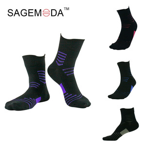 2020 Nouvelle Arrivée Lumière <span class=keywords><strong>Course</strong></span> <span class=keywords><strong>Compression</strong></span> Marathon Basket Pied En Nylon Sport Unisexe Chaussettes - Product Image 2