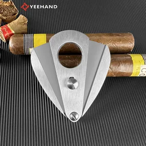 Wholesale custom cigar cutter smoking accessories cigar cutter blanks stainless perfect cigar cutter