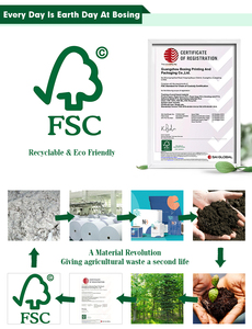 Caixa de Papel Duplex Biodegradável para Medicamentos com Estampa Prateada, Caixa de Papel para Pílulas com Fecho Reto - Product Image 2