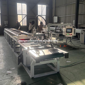 Machine d'impression d'écran de cylindre sans tige automatique et semi-automatique de haute qualité Table sous vide industries agricoles peu coûteuses - Product Image 5