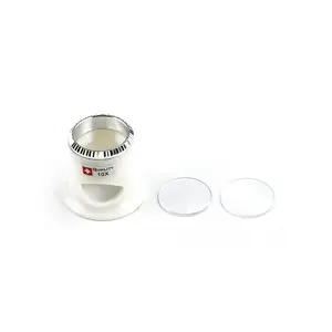3 In 1 Horlogegereedschap 5x 10x 15x Eye Loupe Vergrootglas Horloge Reparatie Professionele Horlogemaker Horlogemakers Vergrootglas - Product Image 1