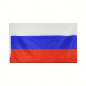 Wholesale White Blue Red Polyester Russian Federation National <b>Flags</b> 3x5ft Russia <b>Flag</b> - Product Image 2