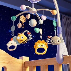 Jouets pour bébés, jeu sensoriel pour tout-petits, éducation, hibou sonore rotatif, hochets pour lit de bébé, mobile musical pour lit de bébé - Product Image 4