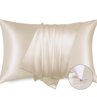 Taie d'oreiller en soie de mûrier 100 % pure 22 Momme, taille Queen, avec logo personnalisé imprimé ou brodé, livrée en boîte, pour usage domestique – Vente en gros