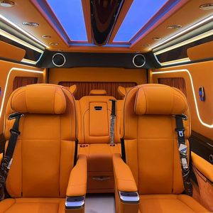 Vendite calde <span class=keywords><strong>Toyota</strong></span> Hiace Kit di Upgrade interni di lusso Design modificato seggiolini auto accessori per auto soffitto divisorio tende per furgone - Product Image 1