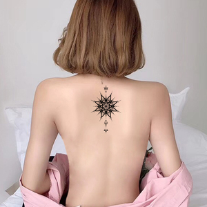 Autocollants de <span class=keywords><strong>tatouage</strong></span> temporaires jetables, motifs sexy pour le corps, pour hommes et femmes, à appliquer sur l'épaule, le <span class=keywords><strong>dos</strong></span> et le bras. - Product Image 2