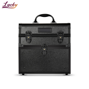 Trang Điểm Chuyên Nghiệp Train Trường Hợp Xách Tay Nail <span class=keywords><strong>Artist</strong></span> Trường Hợp Vẻ Đẹp Trường Hợp Với Ngăn Kéo Cho Sơn Móng Tay Và Đèn UV - Product Image 2