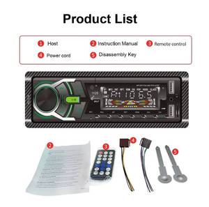 Lecteur MP3 de musique sans perte pour voiture avec radio FM Bluetooth, lecteur de musique sans perte pour voiture, lecteur audio automobile USB/carte SD - Product Image 4