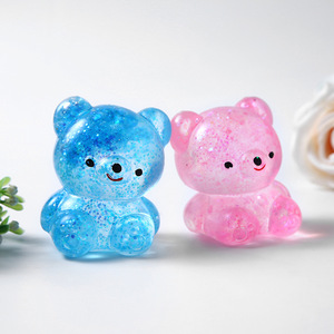 Jouets à presser personnalisés en maltose à récupération lente, ours amusants, nouveauté sensorielle, jouets anti-stress pour enfants, jouets moelleux pour soulager l'anxiété - Product Image 6