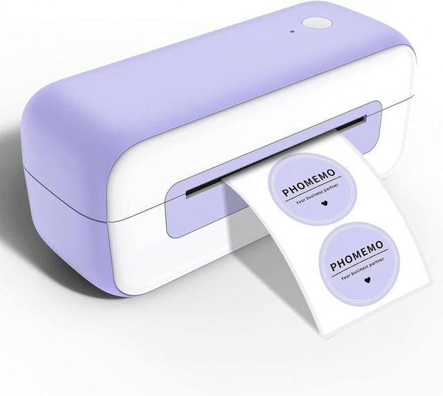 80mm Thermal Printer Usb Shipping Label Printer 4x6 Barcode Printers Desktop Label Maker Machine for Shipping Stickers/business