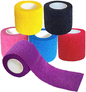 High Elastic Self Adhesive Cohesive Non-woven <b>Vet</b> <b>Wrap</b> Bandage <b>for</b> <b>Horse</b> Leg Wound Care Protection-Outdoor Use 10cm X 4.5m - Product Image 1
