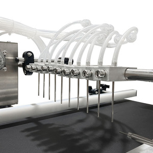 Máquina llenadora peristáltica automática de 10 cabezales para viales de jabón líquido, alta precisión, eléctrica, 220V, automática - Product Image 4