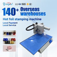 Machine à estamper à chaud semi-automatique Yinghe 8025, imprimante numérique à plat pour invitations, lettres, calendriers, papier