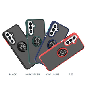 Fundas Mate Translúcidas para Teléfono Móvil Samsung <span class=keywords><strong>Galaxy</strong></span> A27 A17 A37 A57 con Anillo Magnético, Carcasas Traseras para Redmi 15A 5G - Product Image 4