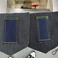 Schnelle Industrielle Münzgeldbeutel-Nähmaschine mit Vollservo-Antrieb, Automatischer Flachbett-Einzelnähmaschine, Geräuscharm, für Freizeitkleidung
