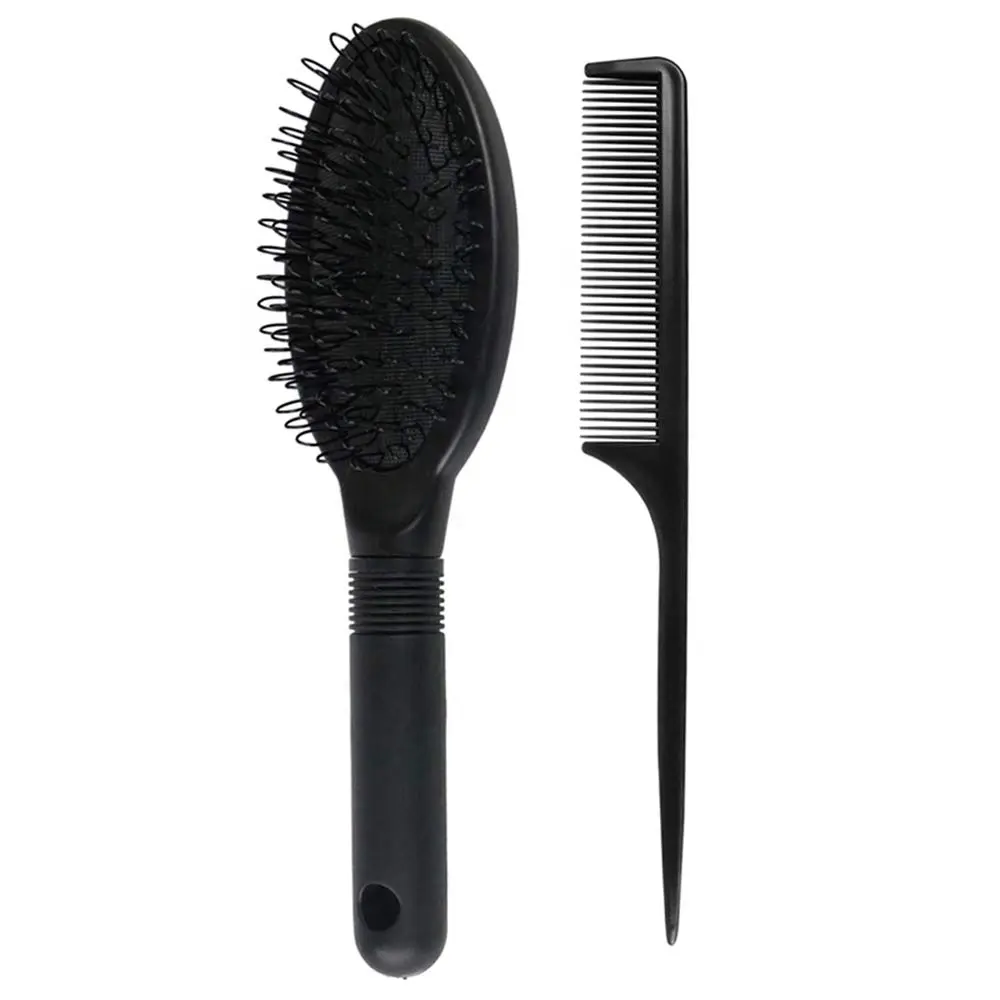 Conjunto de acessórios para cabelo 2020, extensão de cabelo pro 2 peças pente de cabelo para toupees tece salão de beleza