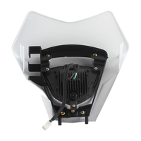 Phare avant LED de rechange pour moto tout-terrain Enduro, plaque de fixation 1 lentille HL145, compatible Gas Gas EC 250/300/250F/350F EX 450F, Nouveau