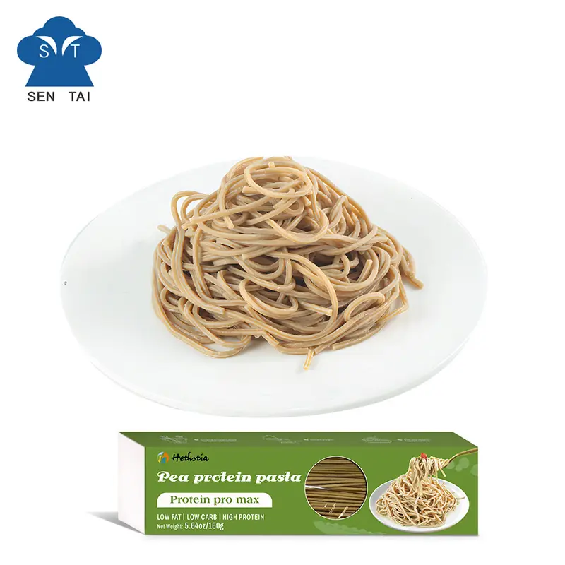 Pasta Fitness di piselli ad alto contenuto proteico Pasta cheto Friendly a base vegetale a basso contenuto di grassi Pasta senza uova