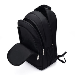 Laptop <b>Backpack</b> For Men Large Capacity Business Travel Shoulder <b>Straps</b> Solid Color - Product Image 3