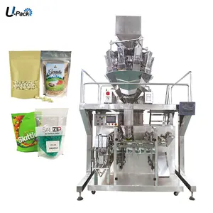 Automatic Dry Vegetable Fruits Nuts Food Doypack Premade Pouch Packaging Machine Granule food premade bag packing machine