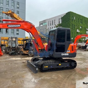 Excavatrice Doosan DH55 d'occasion |   Faible nombre d'heures de fonctionnement | Moteur d'origine |   Mini-excavatrice 5 tonnes |   Bien entretenu |   Rapport de test disponible - Product Image 4