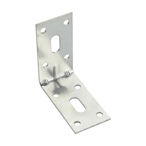 Soporte de Esquina en Forma de L de Acero Laminado en Frío con Refuerzo Multiorificio para Muebles y Gabinetes - Product Image 2