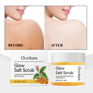 Scrub Corpo Esfoliante <span class=keywords><strong>Naturale</strong></span> Biologico Idratante Sbiancante alla Curcuma con Sale Illuminante a Marchio Privato - Product Image 2