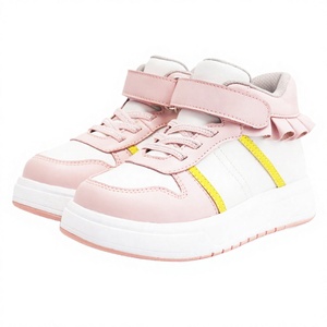 Baskets orthopédiques roses Princepard pour filles, avec soutien de la voûte plantaire, imperméables et antidérapantes, semelles intérieures amovibles pour pieds plats - Product Image 4