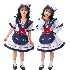 Robe de marin Lolita pour enfants Yi Xiaoyi, costume de cosplay anime pour filles, tenue de scène printemps 2025 - Product Image 1