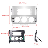 Lecteur DVD de voiture Penhui Hi-Fi 12,3 pouces pour Toyota FJ Cruiser 2007-2013, lecteur multimédia DSP, Android 10.0, CarPlay 2 Din