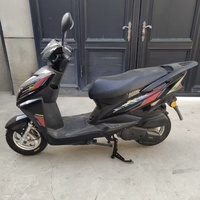 Scooter à essence Yamaha Shangling 125cc d'occasion, moto à pédales à essence, scooter confortable pour les trajets quotidiens