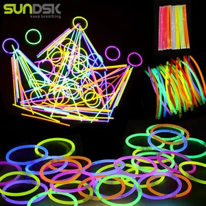 Militaire Glow Sticks Bulk Voor Kids Glow In The Dark 100 Stuks Digital Printing Christmas Party Decoration Party Accessoires 8 inch