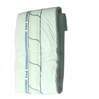 Couches jetables non tissées à double élastique à la taille pour adultes et bébés, pour punition