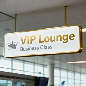 Banner per Area di Ritiro Bagagli Oversize <span class=keywords><strong>con</strong></span> Integrazione Informazioni Voli e Materiale Vinilico Resistente - Product Image 4