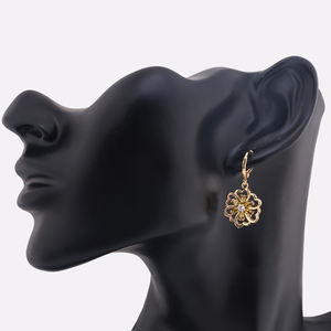 Bijoux de Bali, accessoires de <span class=keywords><strong>princesse</strong></span> en strass, boucles d'oreilles à piquer - Product Image 4