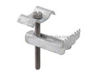 Pince de fixation de plancher en acier galvanisé pour matériaux de construction en métal Structure en acier Fixation de bâtiments