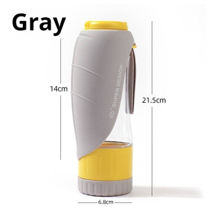 Meilleures ventes en gros : Distributeur d'eau et de nourriture 2-en-1 pour animaux de compagnie – Bouteilles portables pliables et écologiques pour chiens - Product Image 6