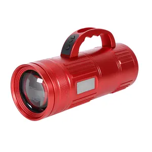 Super luminoso 28000 lumen 30 ore di illuminazione 4 colori luce professionale torcia a LED per la pesca notturna