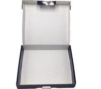 Boîtes d'emballage auto-érectables en papier écologique avec logo personnalisé, impression UV et paillettes pour vêtements de mode et électronique grand public