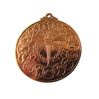 Médaille de sport en métal personnalisée de haute qualité pour marathon, prix bas, médailles de football 3D, récompense sportive, trophées en métal pour le football