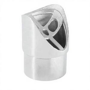 Support <span class=keywords><strong>de</strong></span> <span class=keywords><strong>fixation</strong></span> réglable en acier inoxydable 304 pour tube rond, <span class=keywords><strong>main</strong></span> <span class=keywords><strong>courante</strong></span> ou garde-corps, pour usage technique - Product Image 5